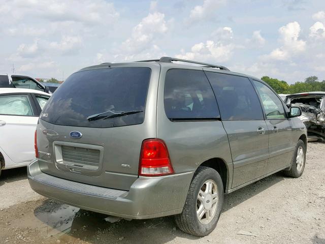 2FMZA52276BA31927 - 2006 FORD FREESTAR S GREEN photo 4