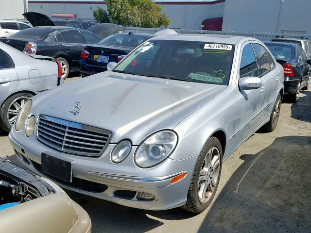 WDBUF56J86A824388 - 2006 MERCEDES-BENZ E 350 SILVER photo 2