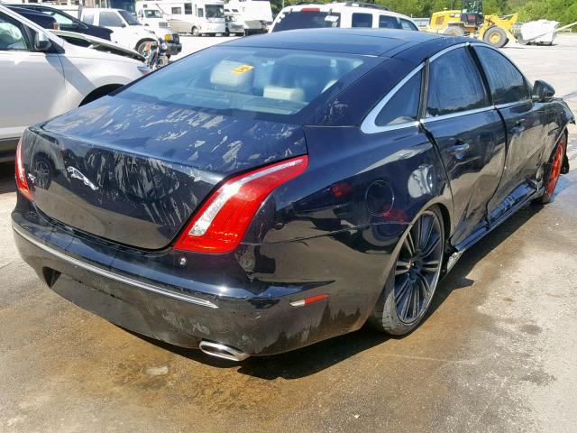 SAJWA1CB0BLV12208 - 2011 JAGUAR XJ BASE BLACK photo 4