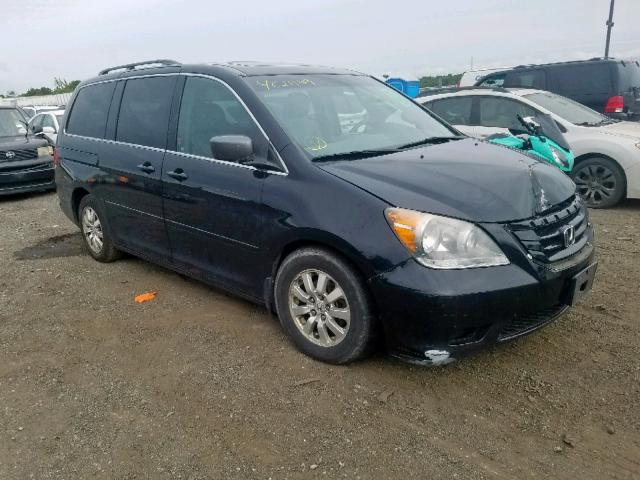 5FNRL3H65AB504314 - 2010 HONDA ODYSSEY EX BLACK photo 1