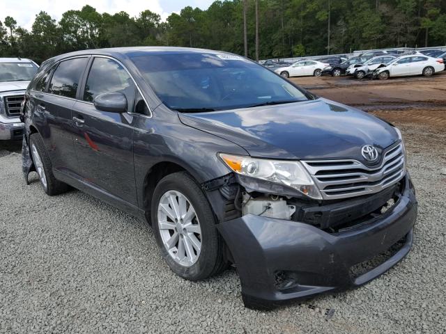 4T3ZA3BB1BU042261 - 2011 TOYOTA VENZA BASE GRAY photo 1