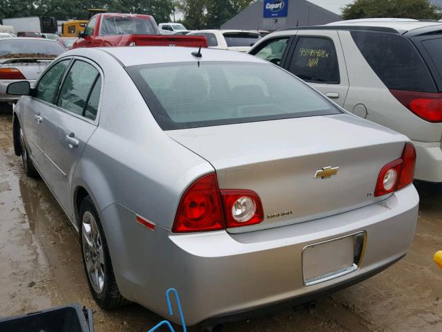 1G1ZH57B59F168191 - 2009 CHEVROLET MALIBU 1LT SILVER photo 3