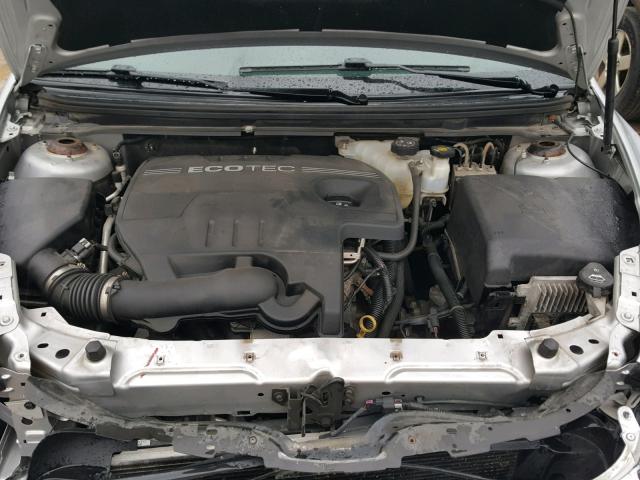 1G1ZH57B59F168191 - 2009 CHEVROLET MALIBU 1LT SILVER photo 7