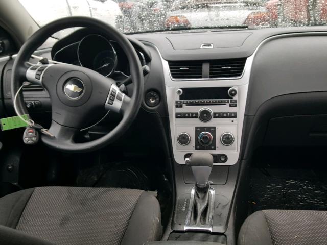 1G1ZH57B59F168191 - 2009 CHEVROLET MALIBU 1LT SILVER photo 9