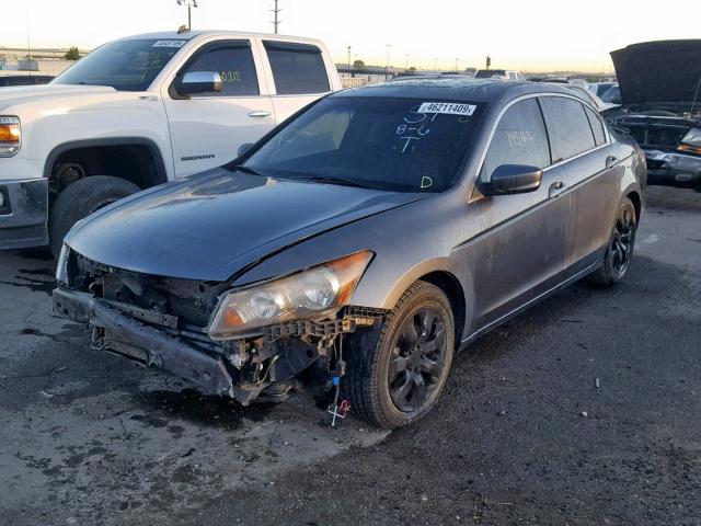 JHMCP26848C012677 - 2008 HONDA ACCORD EXL GRAY photo 2