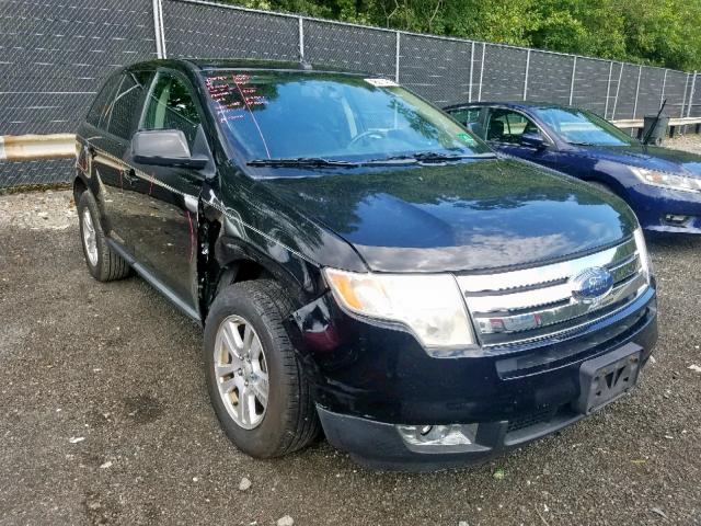 2FMDK48C87BA77804 - 2007 FORD EDGE SEL BLACK photo 1