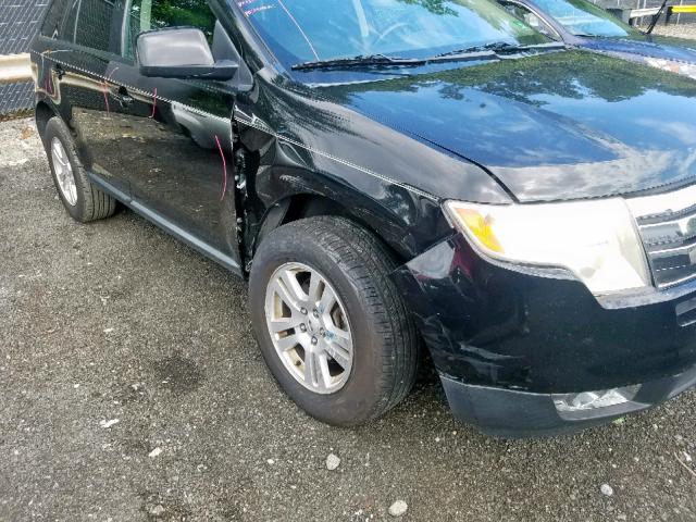 2FMDK48C87BA77804 - 2007 FORD EDGE SEL BLACK photo 9