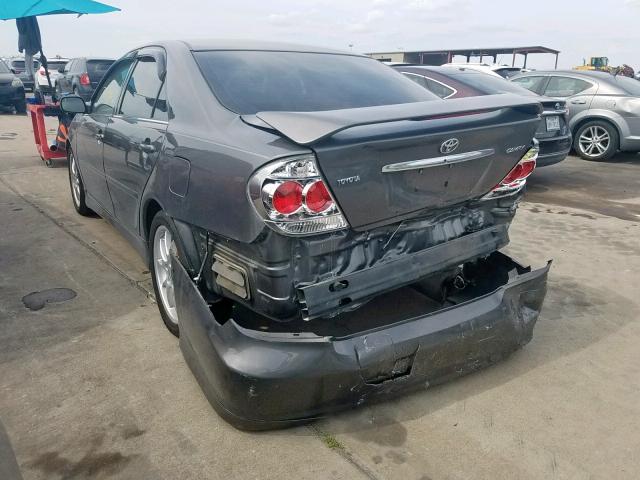 4T1BE32K35U599322 - 2005 TOYOTA CAMRY LE GRAY photo 3