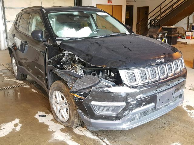 3C4NJDABXJT126753 - 2018 JEEP COMPASS SP 黑色 照片 1