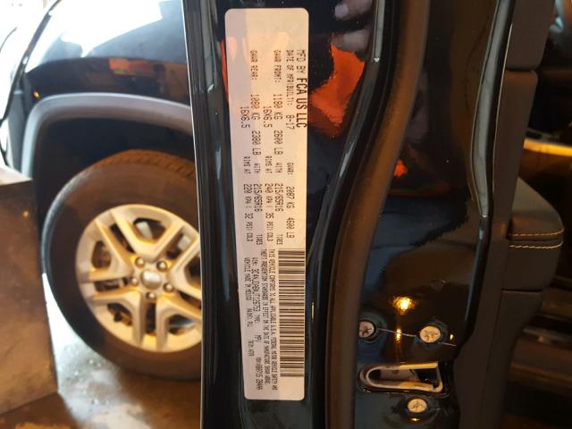 3C4NJDABXJT126753 - 2018 JEEP COMPASS SP 黑色 照片 10