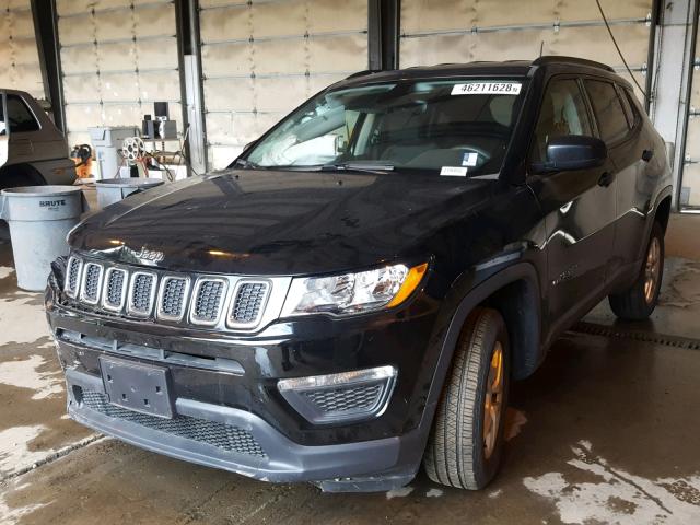 3C4NJDABXJT126753 - 2018 JEEP COMPASS SP 黑色 照片 2