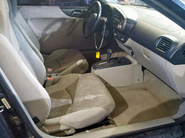 JHMZE14725S000324 - 2005 HONDA INSIGHT BLUE photo 5