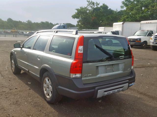 YV4SZ592561236269 - 2006 VOLVO XC70 GREEN photo 3