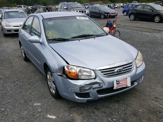 KNAFE121275393548 - 2007 KIA SPECTRA EX BLUE photo 1