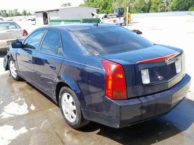 1G6DP577460197666 - 2006 CADILLAC CTS HI FEA BLUE photo 3