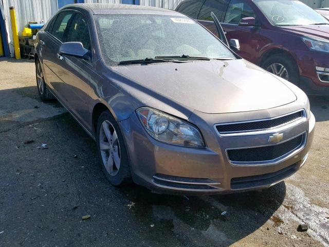 1G1ZC5E01CF207396 - 2012 CHEVROLET MALIBU 1LT BROWN photo 1