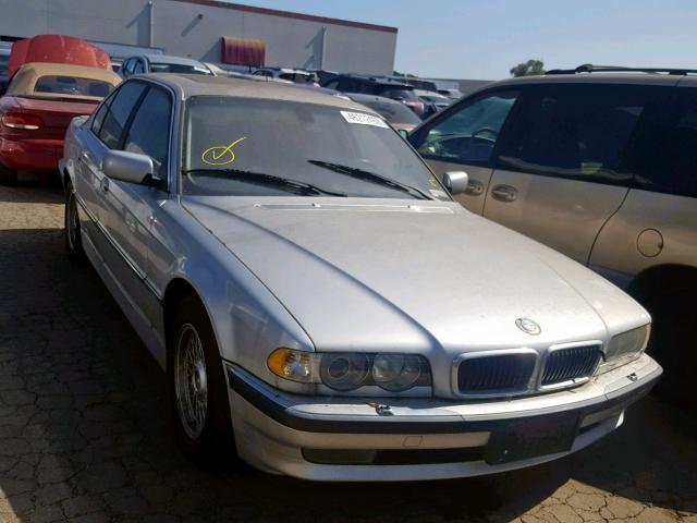 WBAGG83431DN89320 - 2001 BMW 740 I AUTO SILVER photo 1