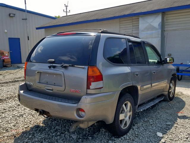 1GKDT13S652307264 - 2005 GMC ENVOY GRAY photo 4