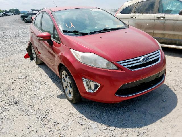 3FADP4CJ6BM124448 - 2011 FORD FIESTA SEL RED photo 1