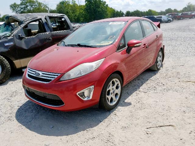 3FADP4CJ6BM124448 - 2011 FORD FIESTA SEL RED photo 2