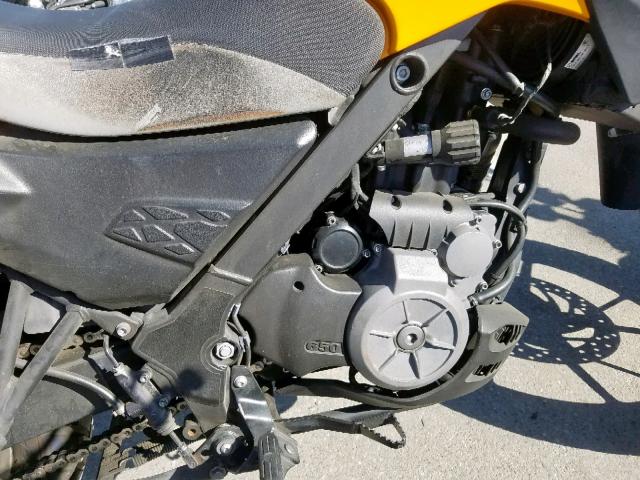 WB1018909DZY94819 - 2013 BMW G650 GS ORANGE photo 7