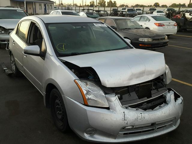 3N1AB6AP1CL687058 - 2012 NISSAN SENTRA 2.0 SILVER photo 1