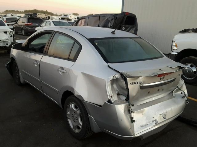 3N1AB6AP1CL687058 - 2012 NISSAN SENTRA 2.0 SILVER photo 3