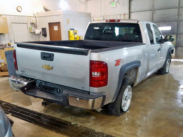 2GCEK19J571644030 - 2007 CHEVROLET SILVERADO SILVER photo 4