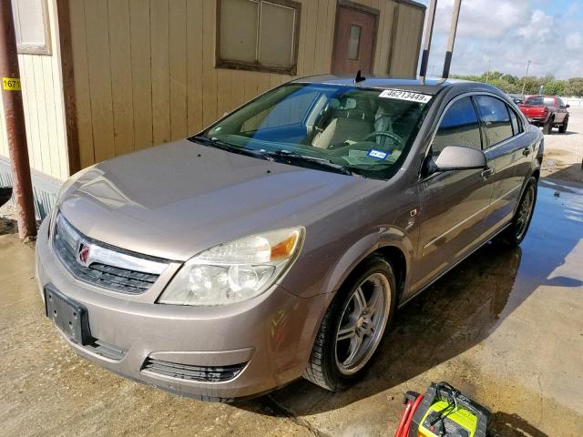 1G8ZS57N37F231086 - 2007 SATURN AURA XE GOLD photo 2