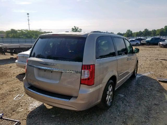 2C4RC1BG7CR411114 - 2012 CHRYSLER TOWN & COU TAN photo 4