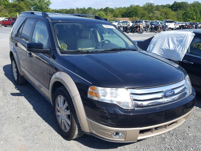 1FMDK07W48GA28209 - 2008 FORD TAURUS X E BLACK photo 1