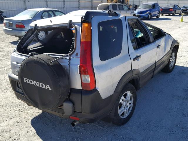 JHLRD78822C078413 - 2002 HONDA CR-V EX SILVER photo 4