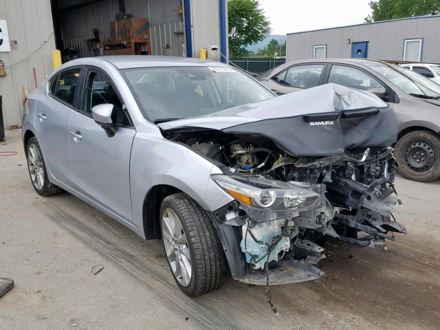 3MZBN1V70HM101261 - 2017 MAZDA 3 TOURING SILVER photo 1