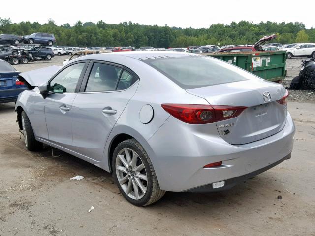 3MZBN1V70HM101261 - 2017 MAZDA 3 TOURING SILVER photo 3