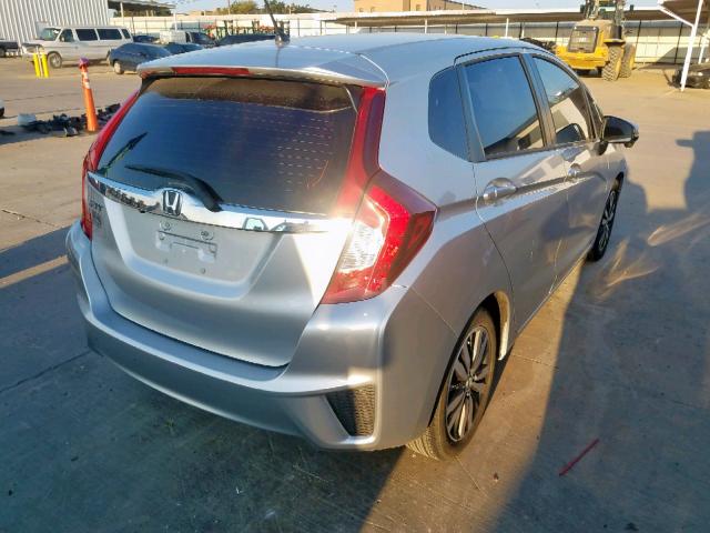 JHMGK5H70GX032731 - 2016 HONDA FIT EX SILVER photo 4