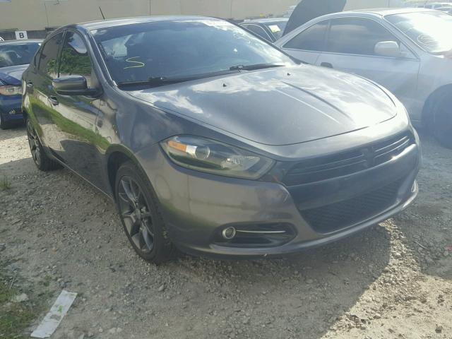 1C3CDFBB4GD749748 - 2016 DODGE DART SXT GRAY photo 1