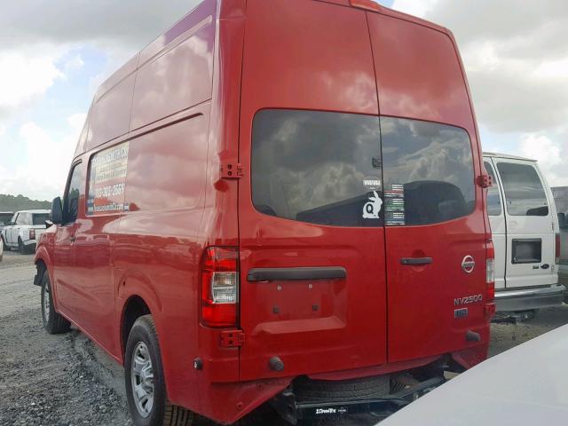 1N6BF0LX3DN114273 - 2013 NISSAN NV 2500 RED photo 3