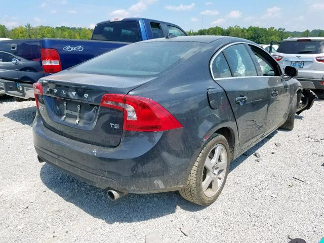 YV1622FS6C2130098 - 2012 VOLVO S60 T5 BLACK photo 4