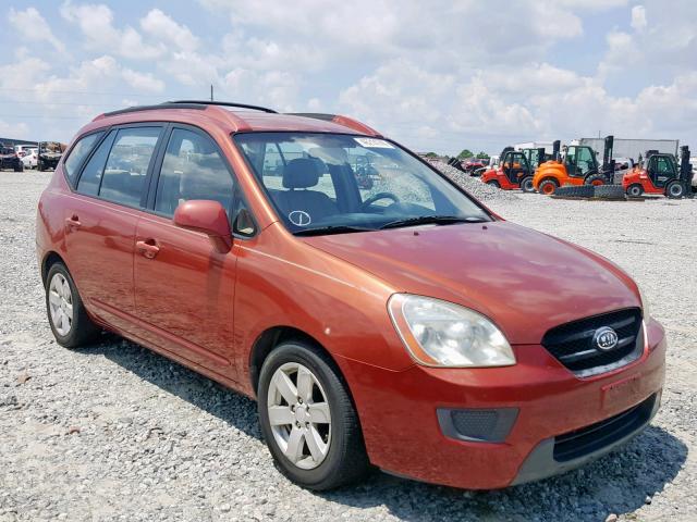 KNAFG525377088987 - 2007 KIA RONDO BASE RED photo 1