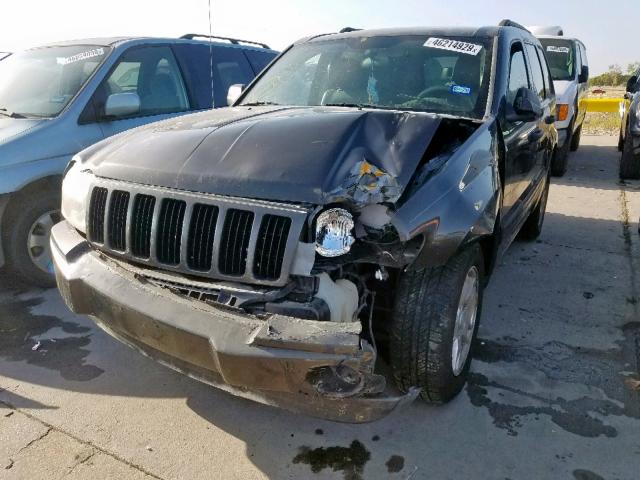 1J4GS48K06C327862 - 2006 JEEP GRAND CHER BLACK photo 2