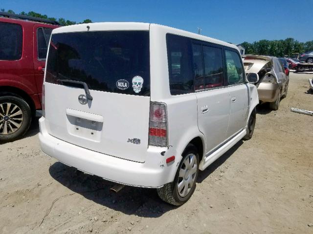 JTLKT324364124108 - 2006 TOYOTA SCION XB 白色 照片 4