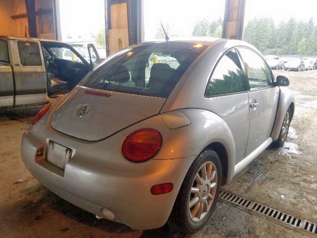 3VWCB21C52M461266 - 2002 VOLKSWAGEN NEW BEETLE ვერცხლისფერი ფოტო 4