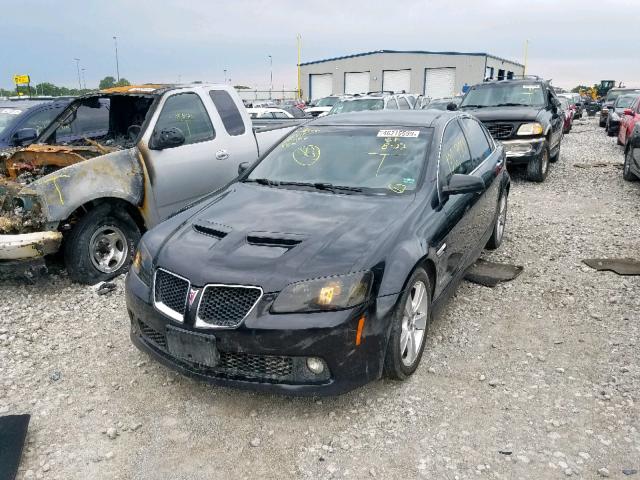 6G2EC57Y29L163371 - 2009 PONTIAC G8 GT BLACK photo 2