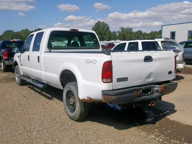 1FTWW31P35EC56908 - 2005 FORD F350 SRW S WHITE photo 3