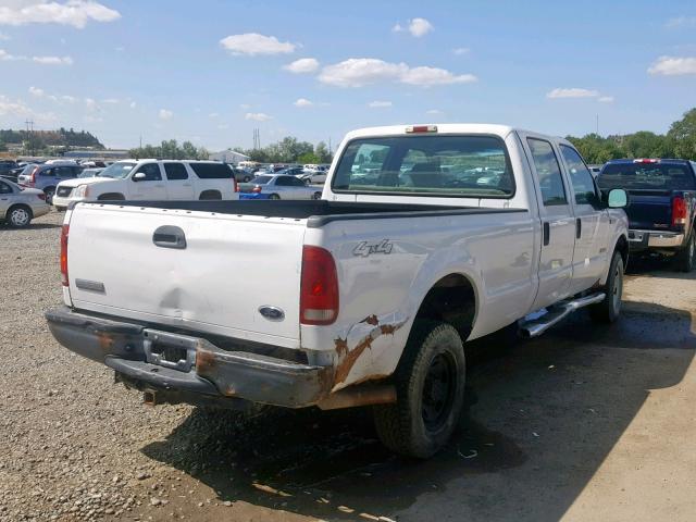 1FTWW31P35EC56908 - 2005 FORD F350 SRW S WHITE photo 4