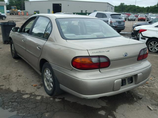 1G1NE52J6X6163181 - 1999 CHEVROLET MALIBU LS 米色 照片 3