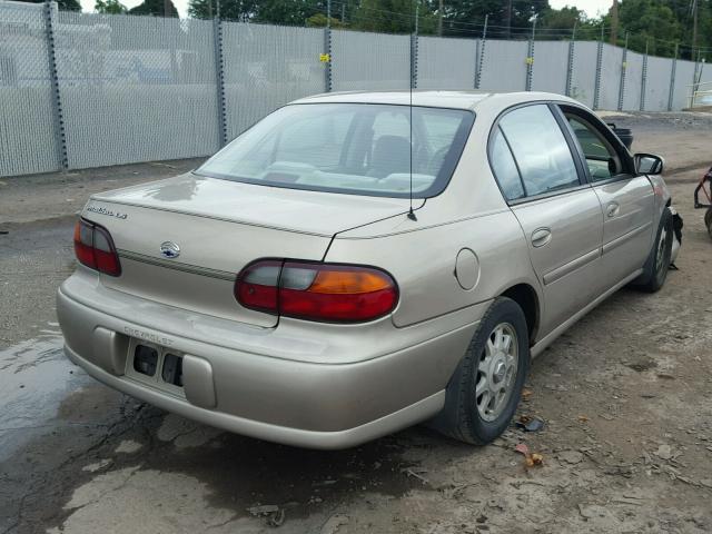 1G1NE52J6X6163181 - 1999 CHEVROLET MALIBU LS 米色 照片 4
