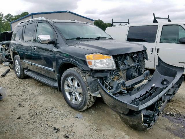 5N1AA0NE1BN607452 - 2011 NISSAN ARMADA PLA BLACK photo 1