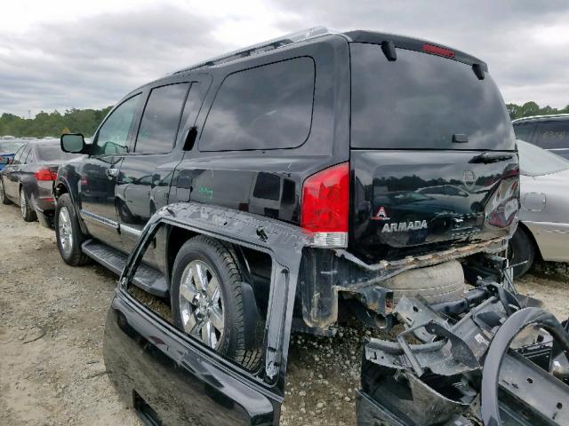 5N1AA0NE1BN607452 - 2011 NISSAN ARMADA PLA BLACK photo 3