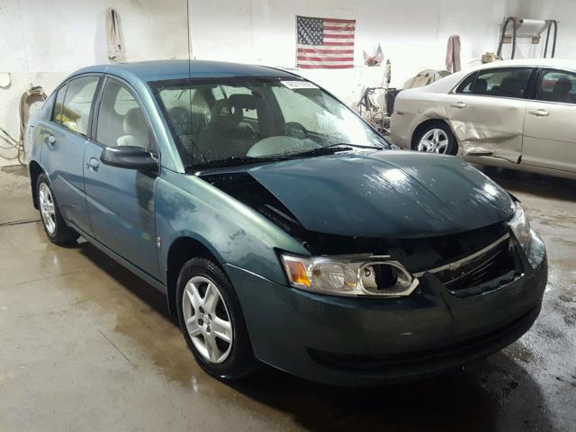 1G8AJ55F57Z120081 - 2007 SATURN ION LEVEL TEAL photo 1